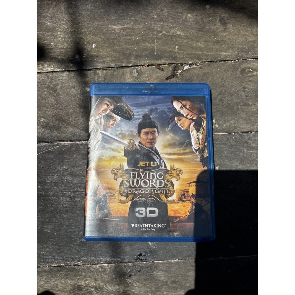 Flying Swords of Dragon Gate (2011) Blu-Ray 3D 2-Disc Set Jet Li Slipcover